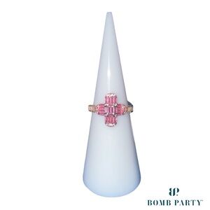 Bomb Party Vermeil Collection - RG20320G - “Seamless Wonders” Size 5